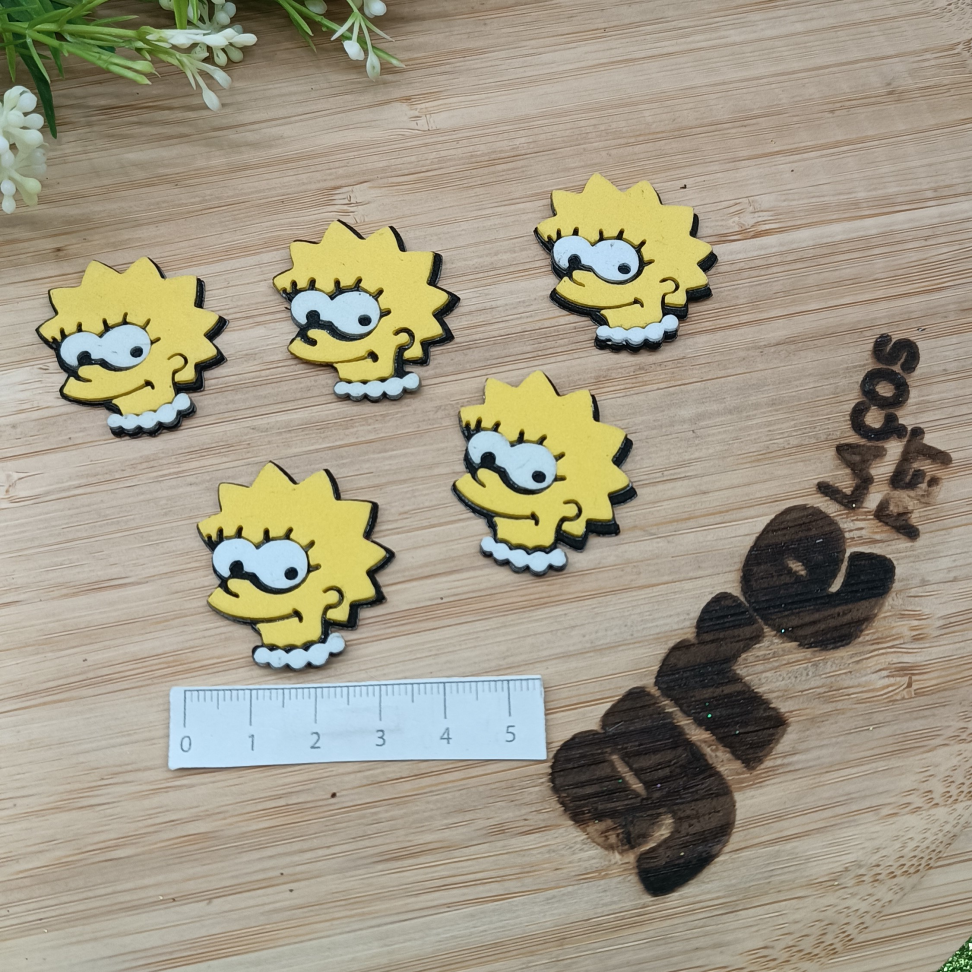 Adesivo Lisa Simpson