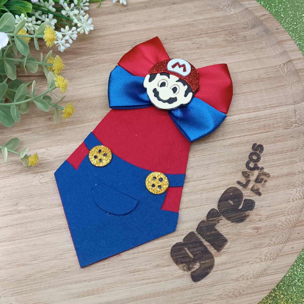 Pacote Gravata Jardineira do Mário