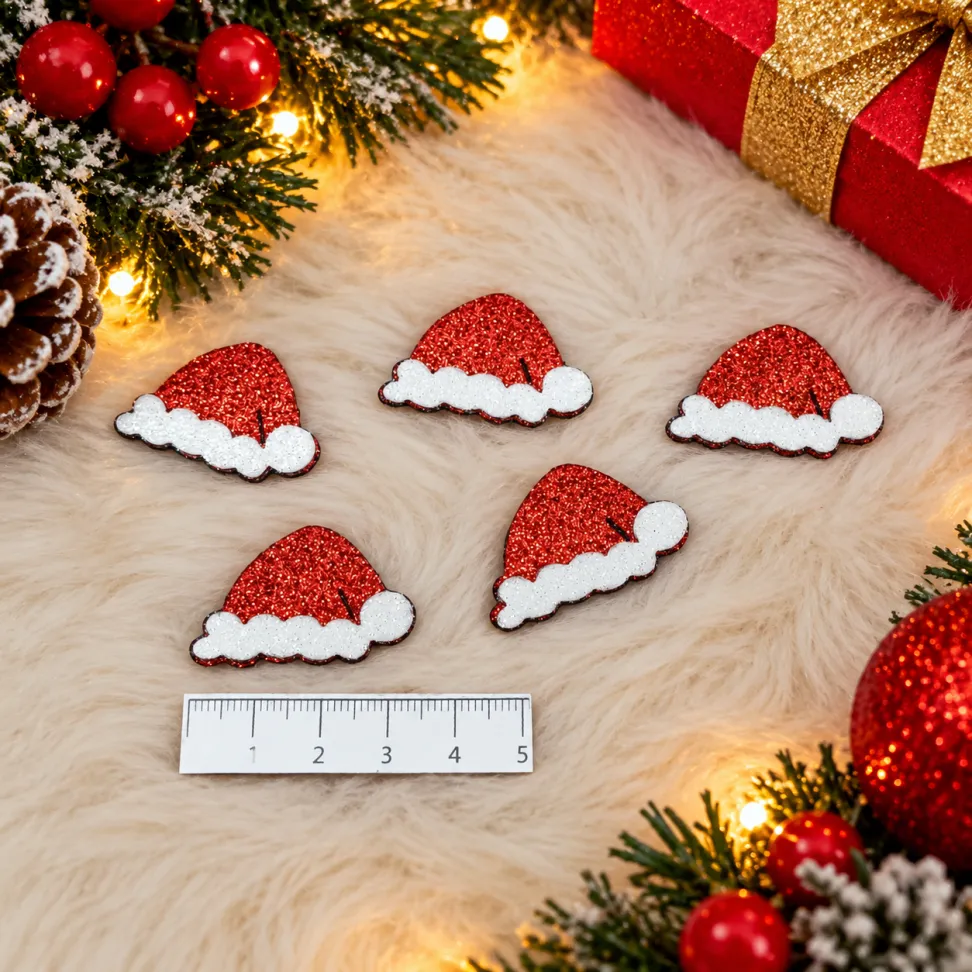 NT79-Adesivo Touca Do Papai Noel - #1