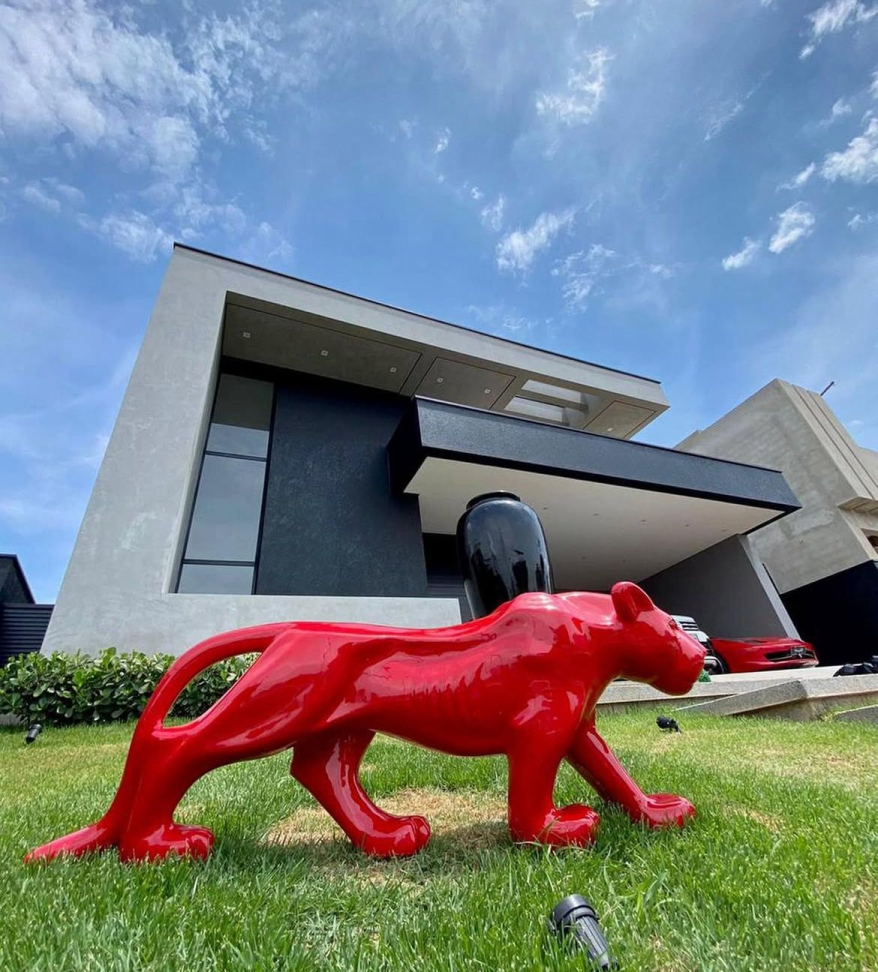 Escultura Pantera Jaguar (ESPJ01) - #1