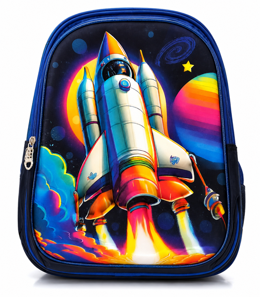 Mochila Infantil Astronauta Foguete