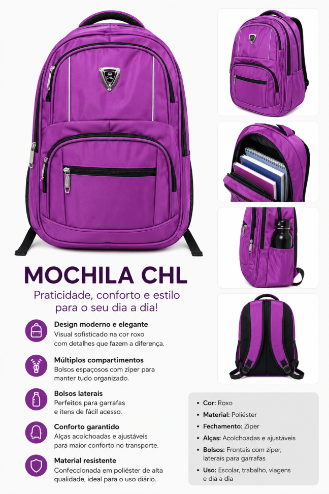 MOCHILA CHL G - #5