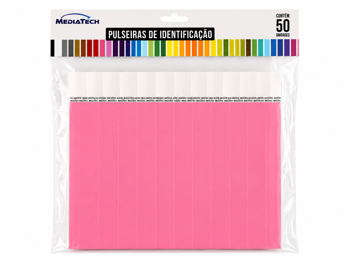 PULSEIRA IDENTIFICACAO MED PINK PCT.C/50 39225729 - TECNOMIDIA