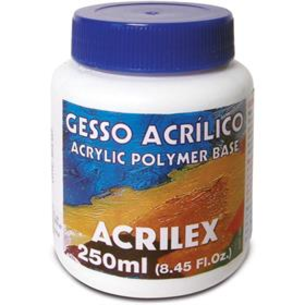 Produto para Artesanato Gesso Acrílico 250 ml - Acrilex