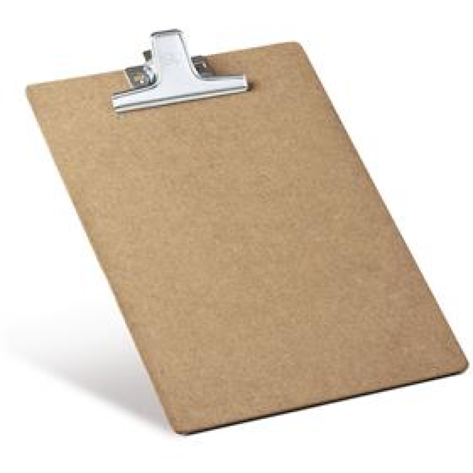 Prancheta Duratex Ofício A4 - MDF com Prendedor Metal - Acrimet