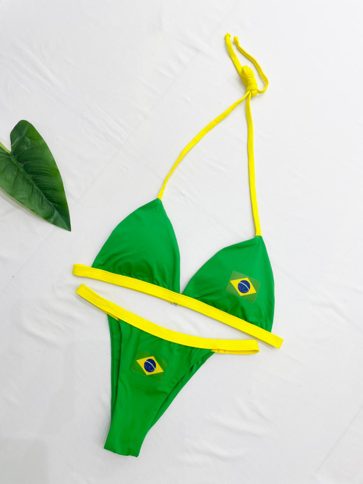 BIQUINI FITA BRASIL 2 CORES - #3