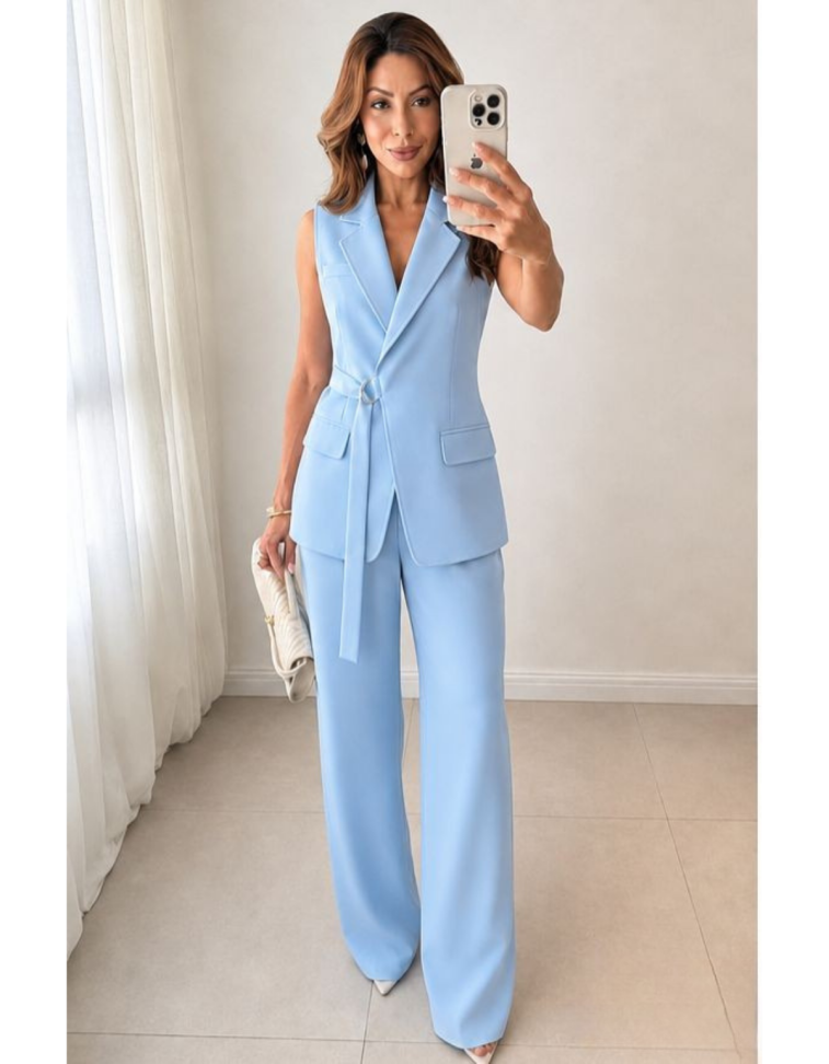 Conjunto Calça e Max Colete