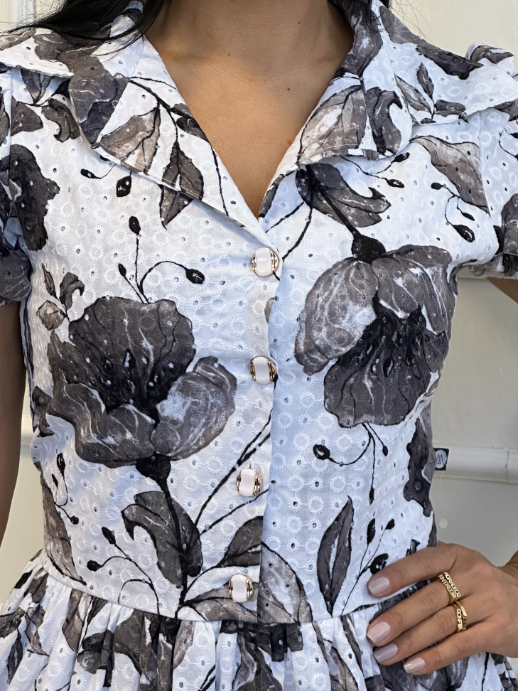 Vestido Lasie c/ Forro Ref: 630