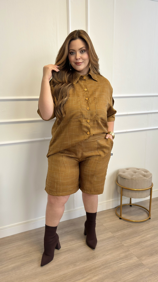 Conjunto Camisa e Short Ref: 495