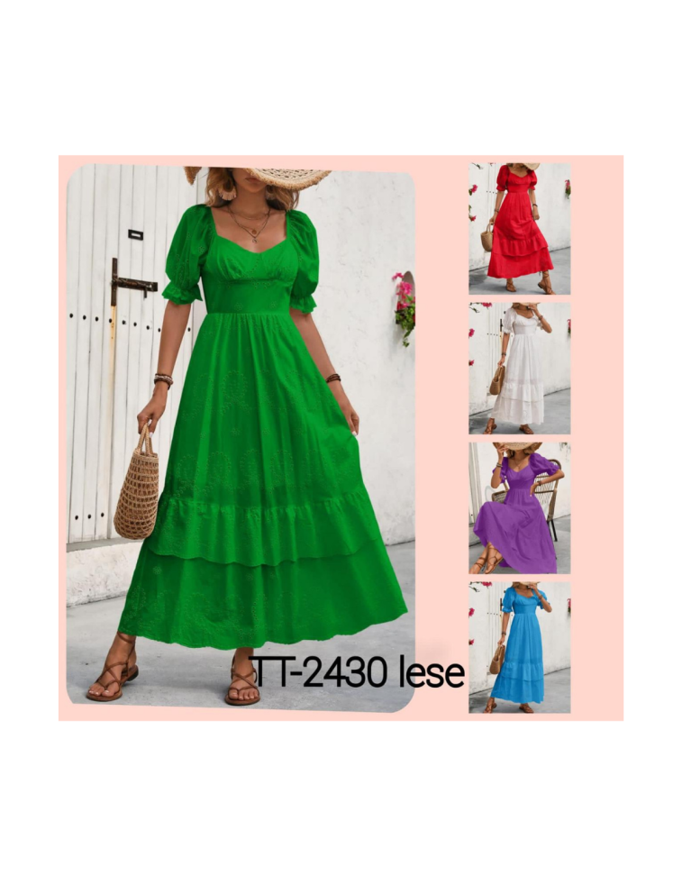Vestido em Lasie Forrado Ref: 2430