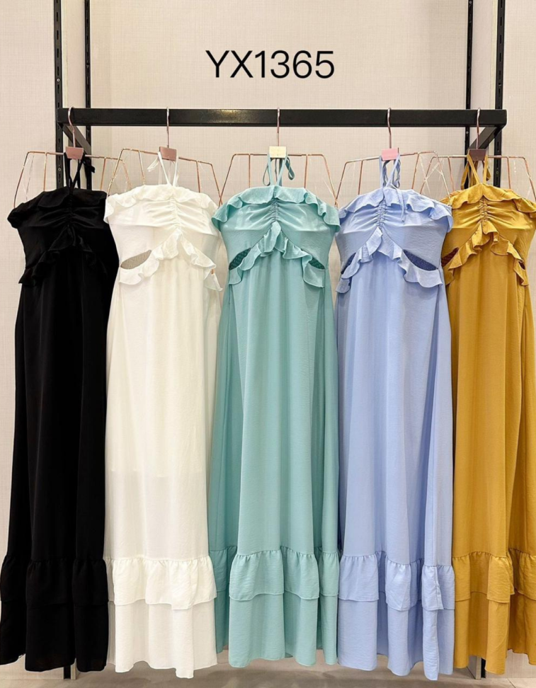 Vestido Longo Lastex Ref: 1365