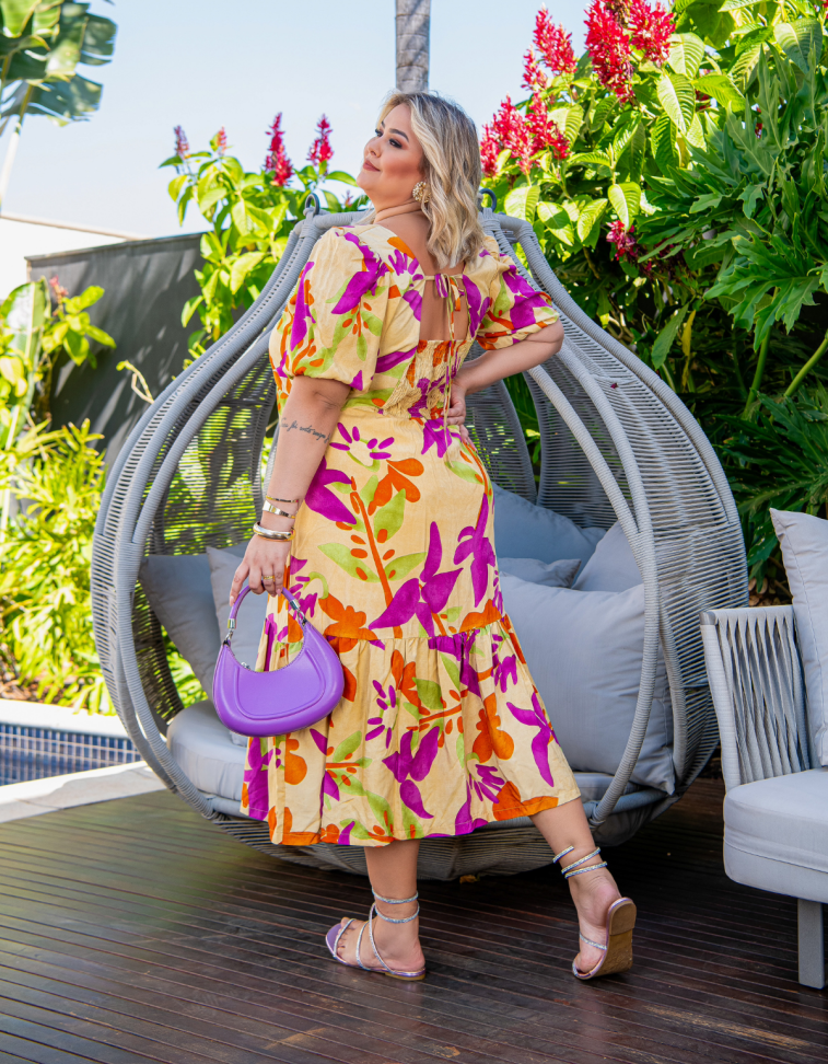 Vestido Viscose Forrado Ref: 475