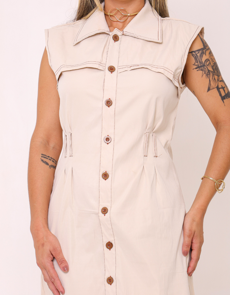 Vestido Only Moda Ref: 8141 | Sem cinto