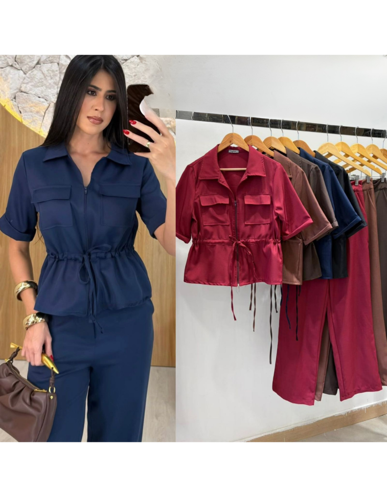 Conjunto Calça e Camisa Ref: 1425k