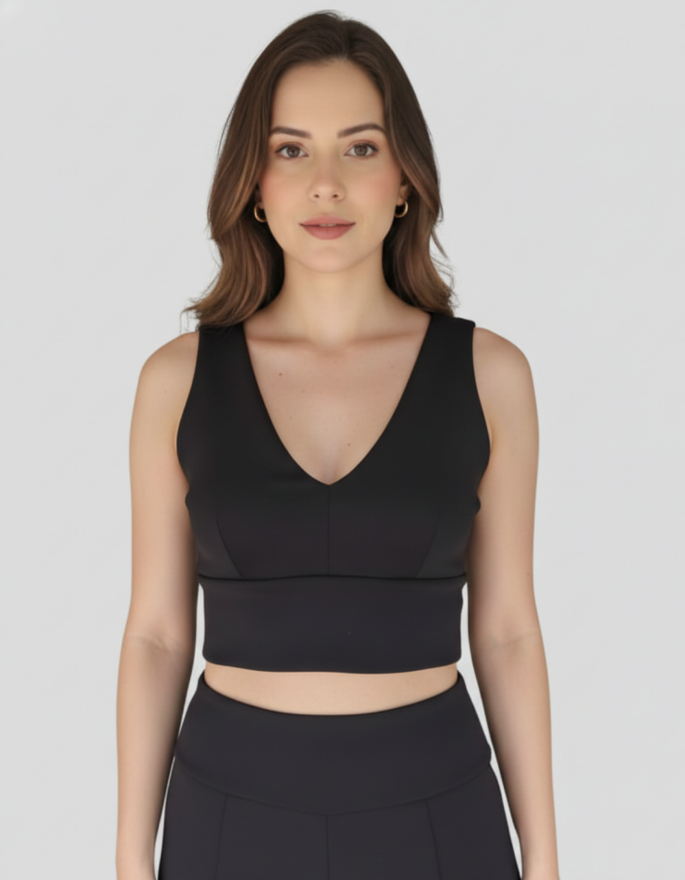 Cropped Neoprene Ref: 101