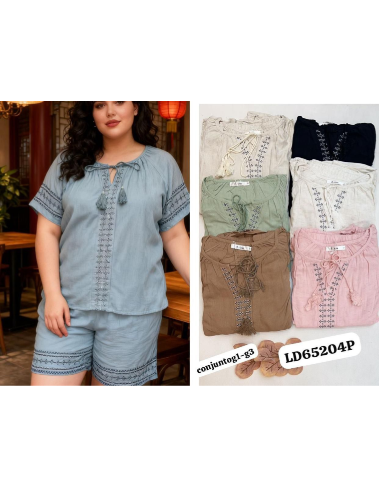 Conjunto Viscolinho Ref: 65204
