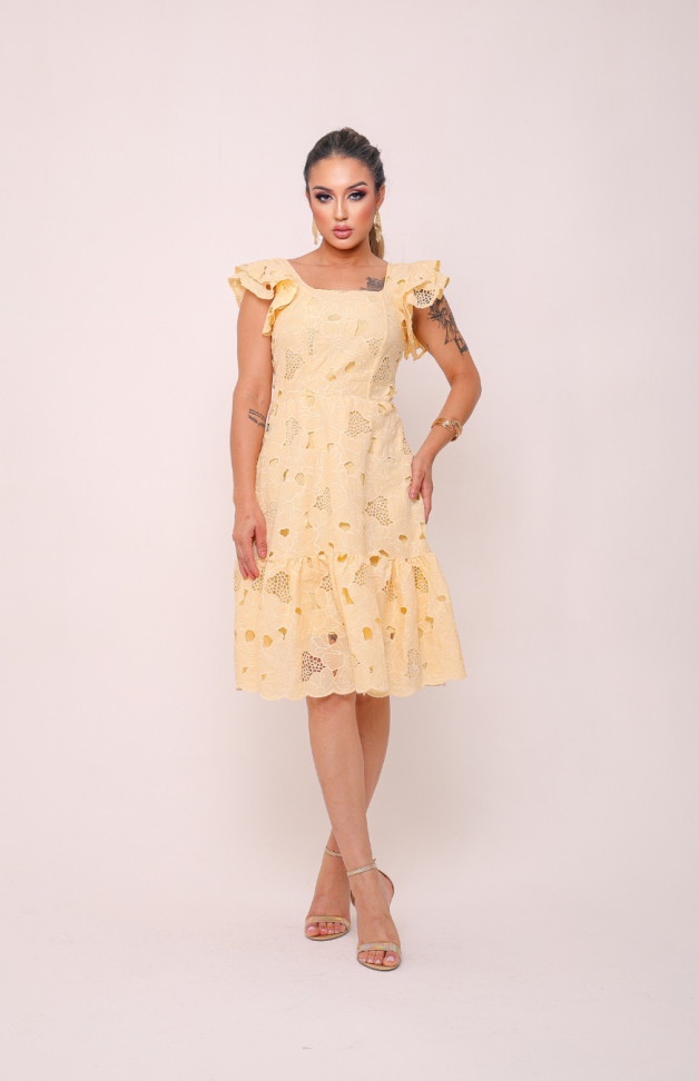 Vestido Midi Richelieu Ref: 507