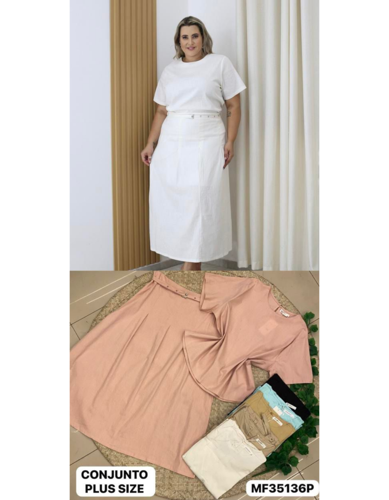 Conjunto Saia e Blusa Ref: 35136