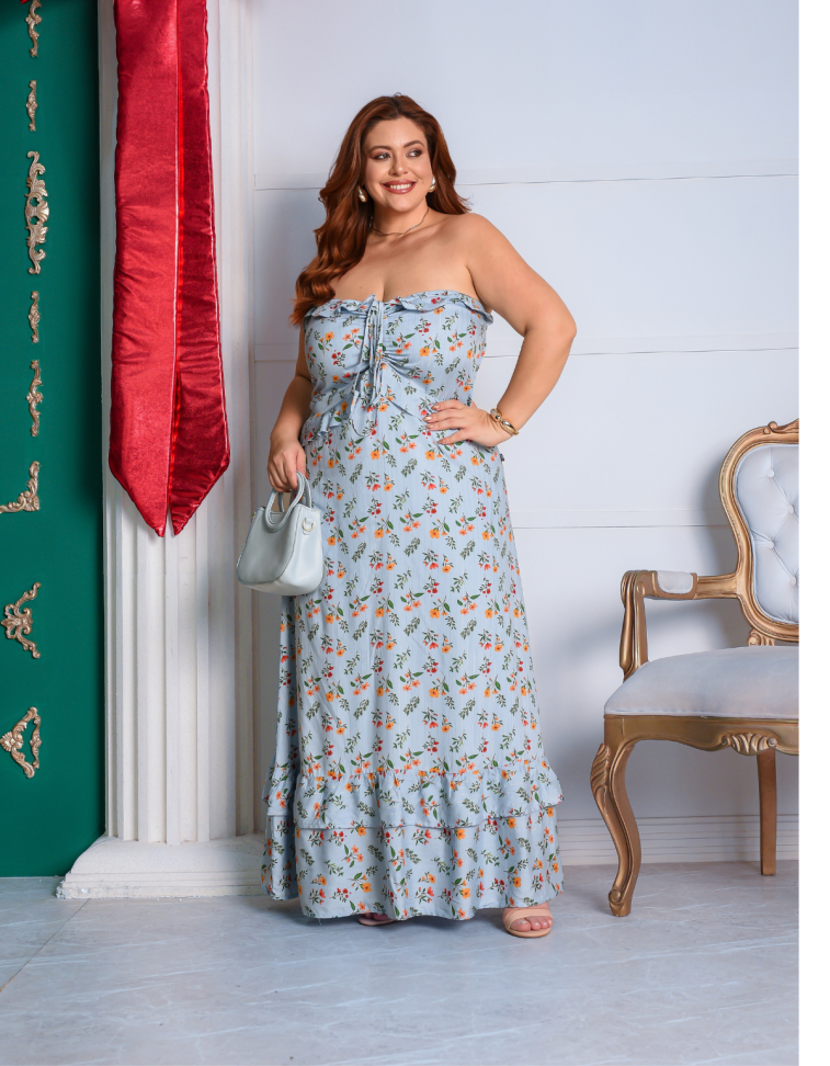 Vestido Viscose Forrado Ref: 586
