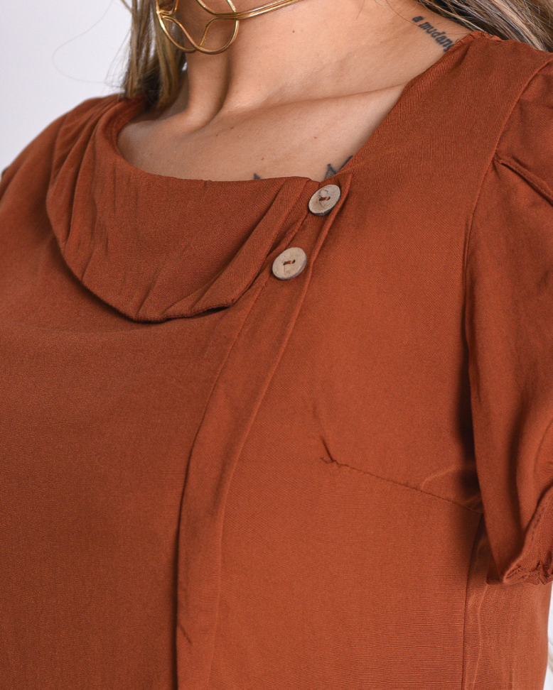 Blusa c/ Botão Ref: 499