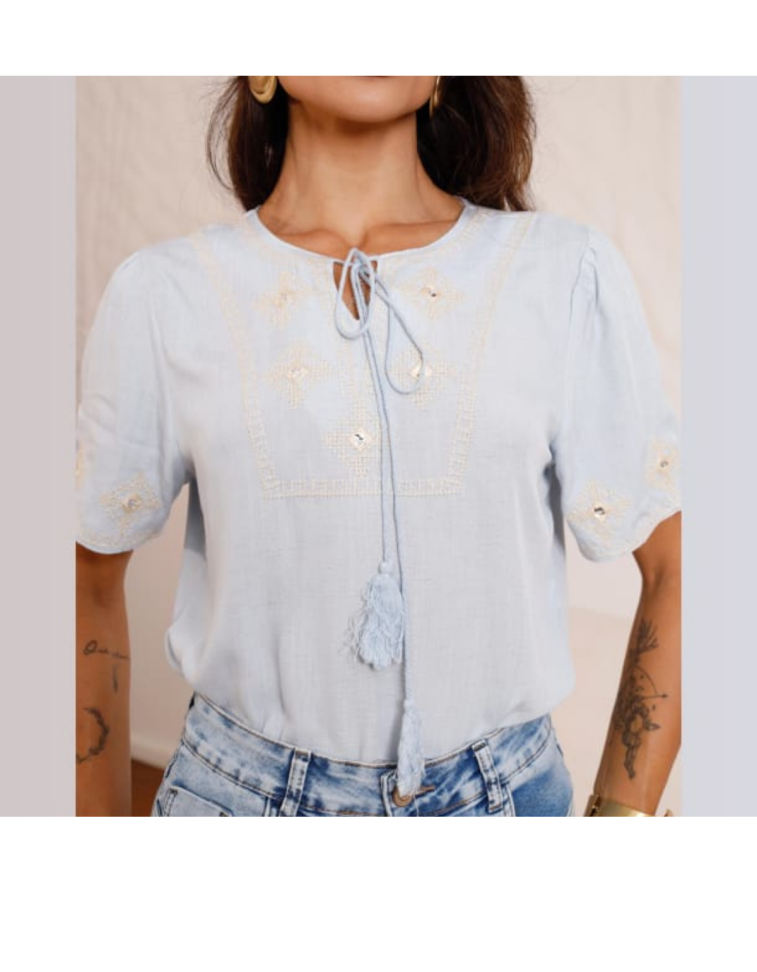 Blusa Bordada Ref: 32161