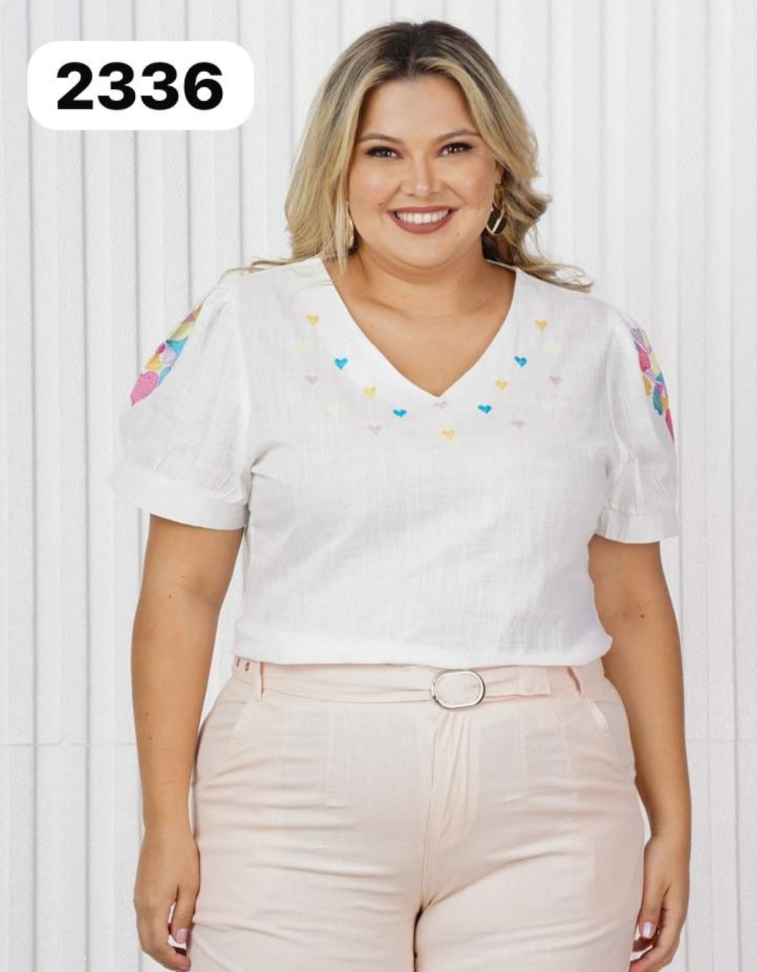 Blusa Ref: 2336 | 100% Algodão