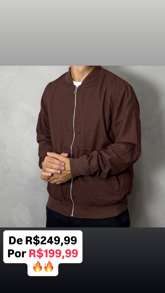 Jaqueta Zip Off G