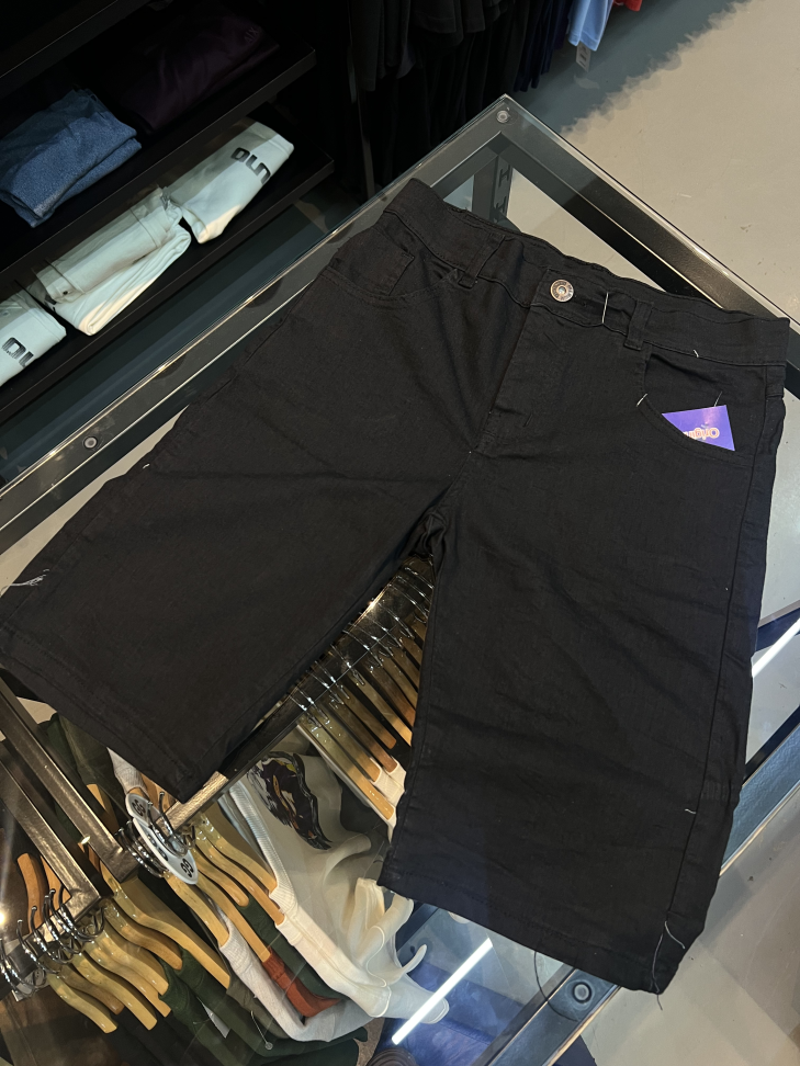 Bermuda jeans básica 38