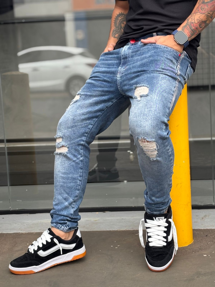 Calça Skinny Jogador 42
