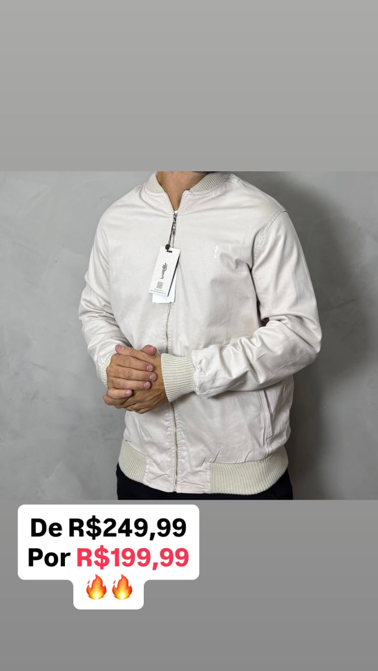 Jaqueta Zip Off P