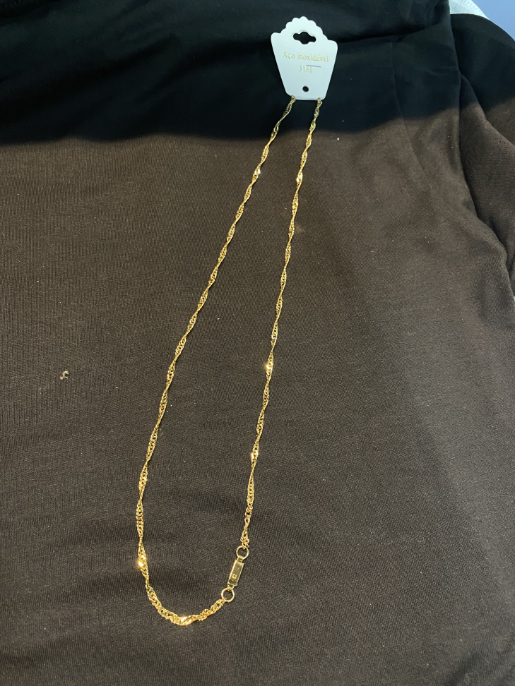 Correntinha masculina