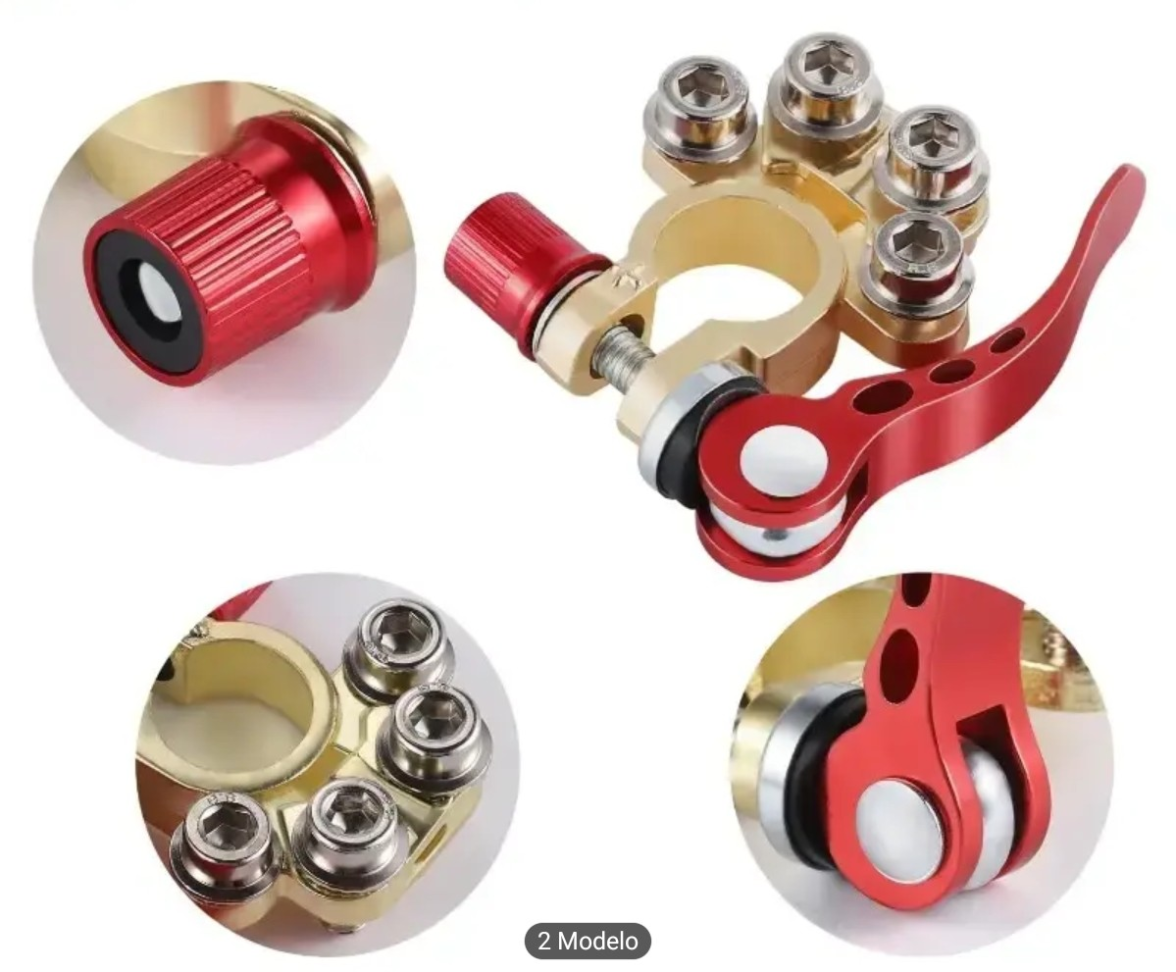 TERMINAL PARA BATERIA COM ENGATE RÁPIDO. - #3