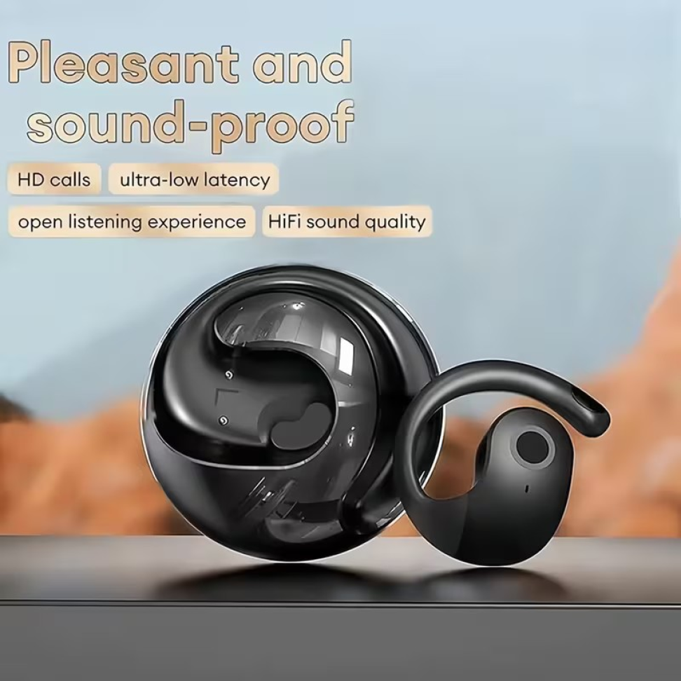 FONE DE OUVIDO SEM FIO PARA ESPORTES. FIXAÇÃO SOBRE AS ORELHAS - #4