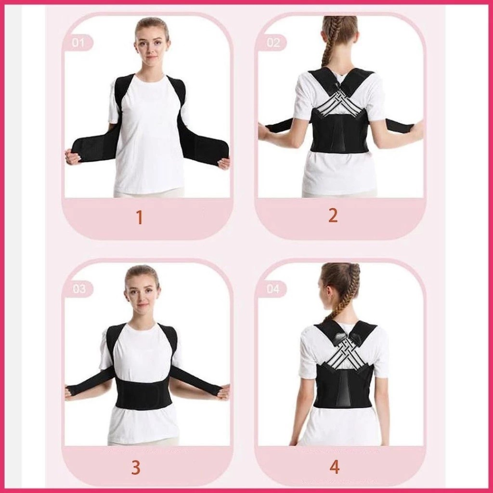 CINTA CORRETORA POSTURAL MAGNÉTICA UNISSEX. - #4