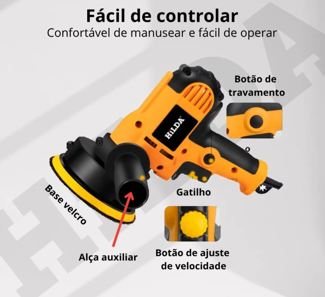 POLITRIZ LIXADEIRA 5 POLEGADAS 700 WATTS 127V. - #6