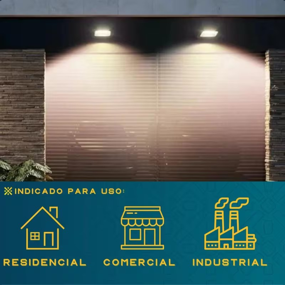 REFLETOR 600 WATTS SUPER LED COMPACTO 17X 23 CM. BAIXO CONSUMO. - #3