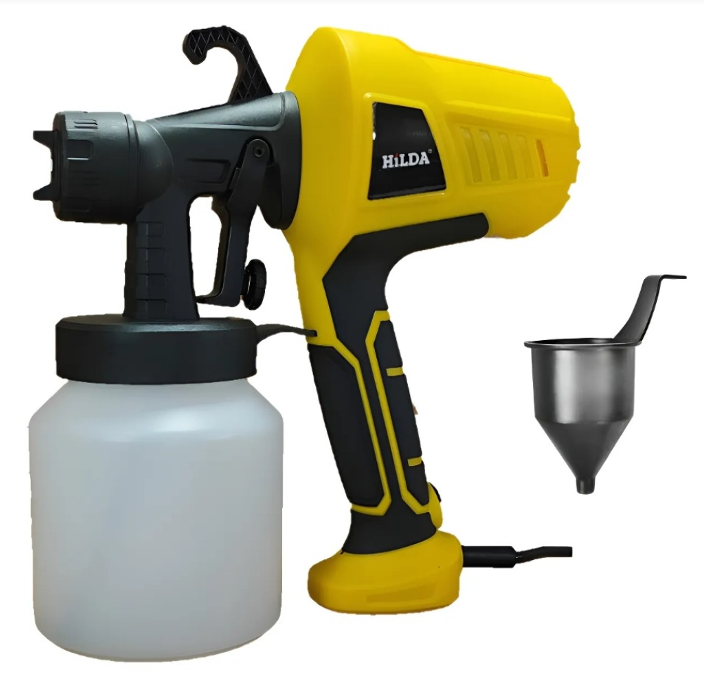 PULVERIZADOR DE TINTA ELÉTRICO PISTOLA DE PINTURA 500 WATTS 127  VOLTS. - #5