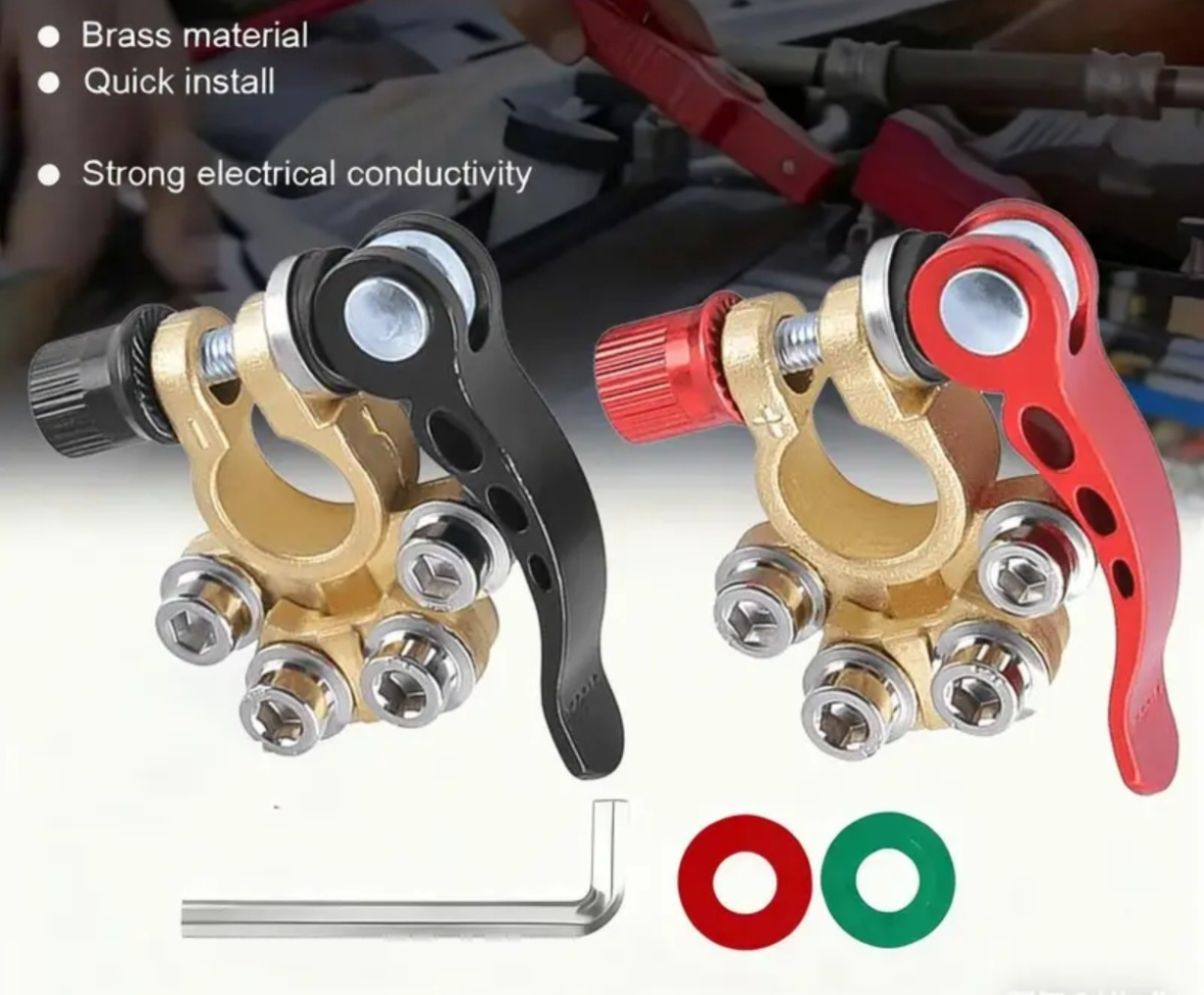 TERMINAL PARA BATERIA COM ENGATE RÁPIDO. - #4