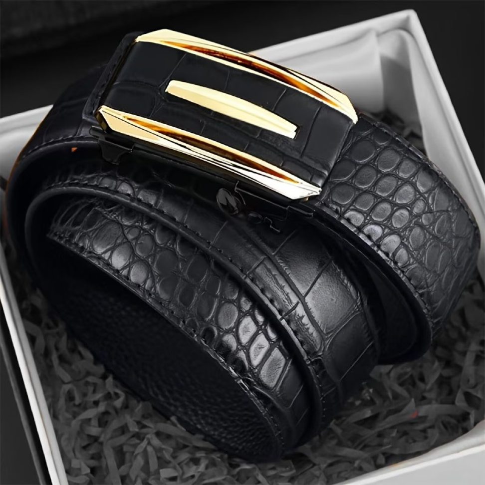 CINTO EM COURO MASCULINO SOCIAL FASHION. - #2