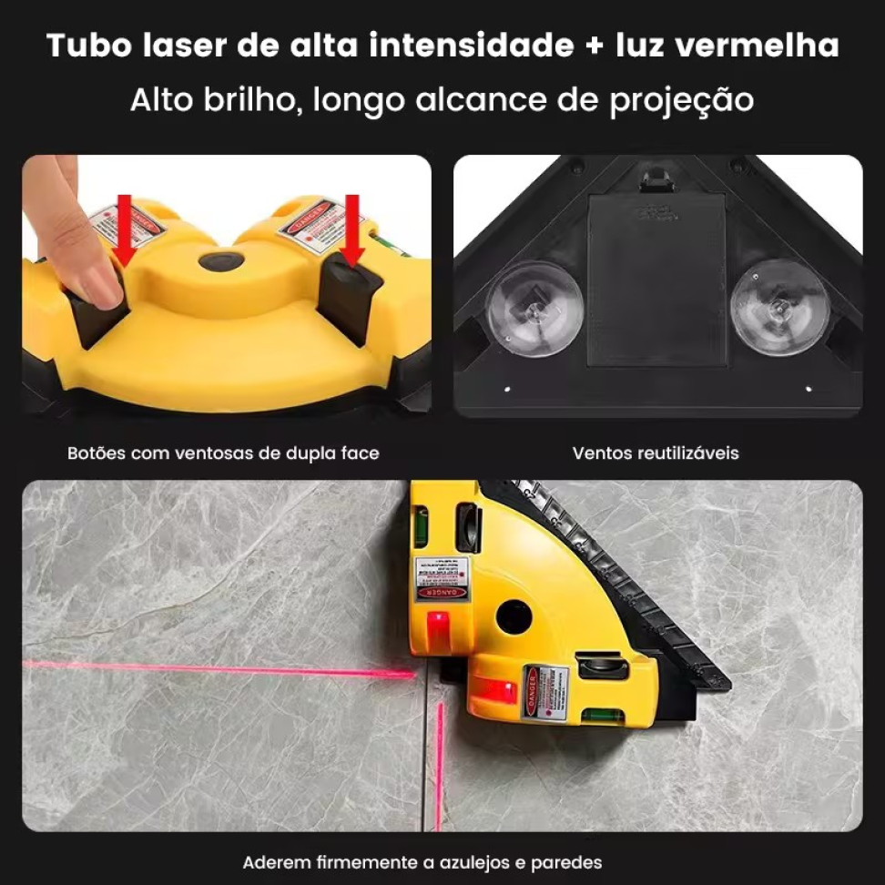 LASER MEDIDOR DE ÂNGULO RETO HOLDA 10 METROS. - #5