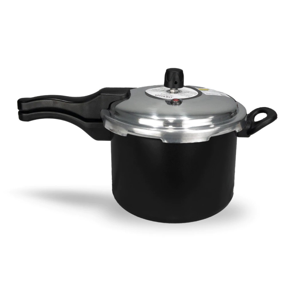 PANELA DE PRESSÃO 4,5 LITROS ANTIADERENTE PRETA ALUSO COM TAMPA EXTERNA. - #2