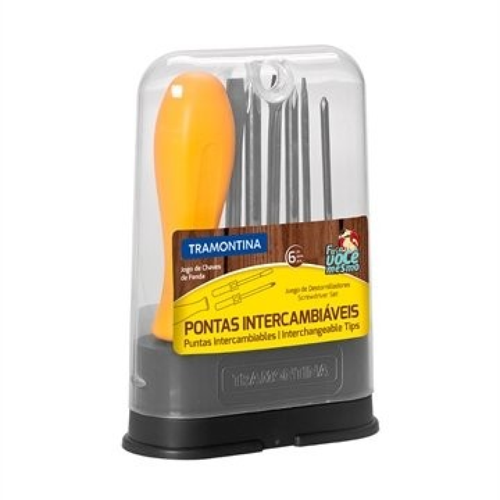 JOGO DE CHAVES FENDA X PHILIPS 6 PECAS INTERCAMBIÁVEIS. - #3