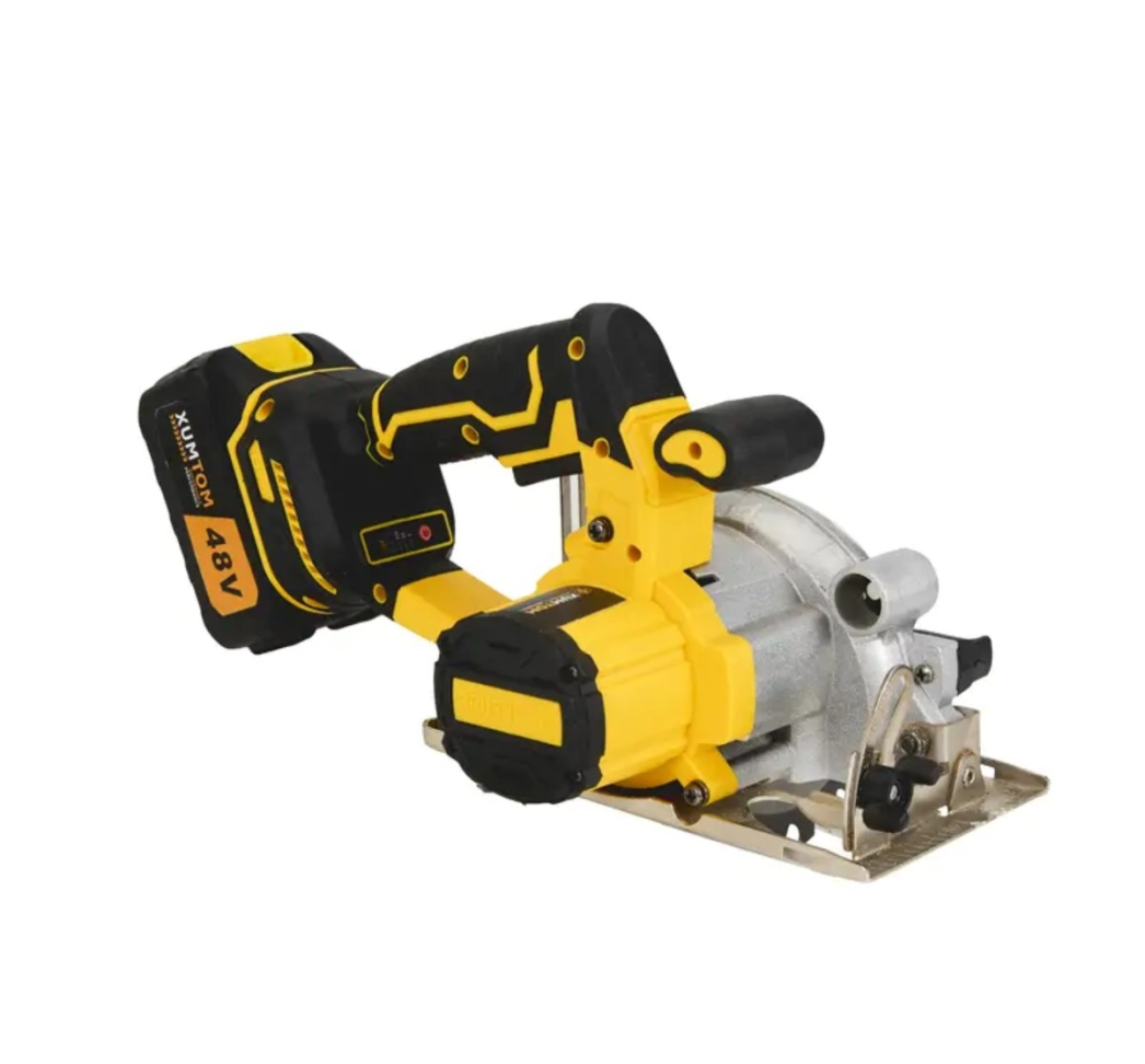 SERRA MÁRMORE COM 2 BATERIAS 125MM.+ 2 SERRAS 5 POLEGADAS. (mármore/metal/madeira/) - #2