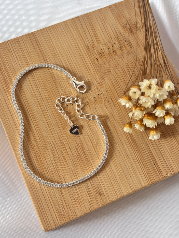Pulseira Rivieira 1,5mm 16cm + Ext