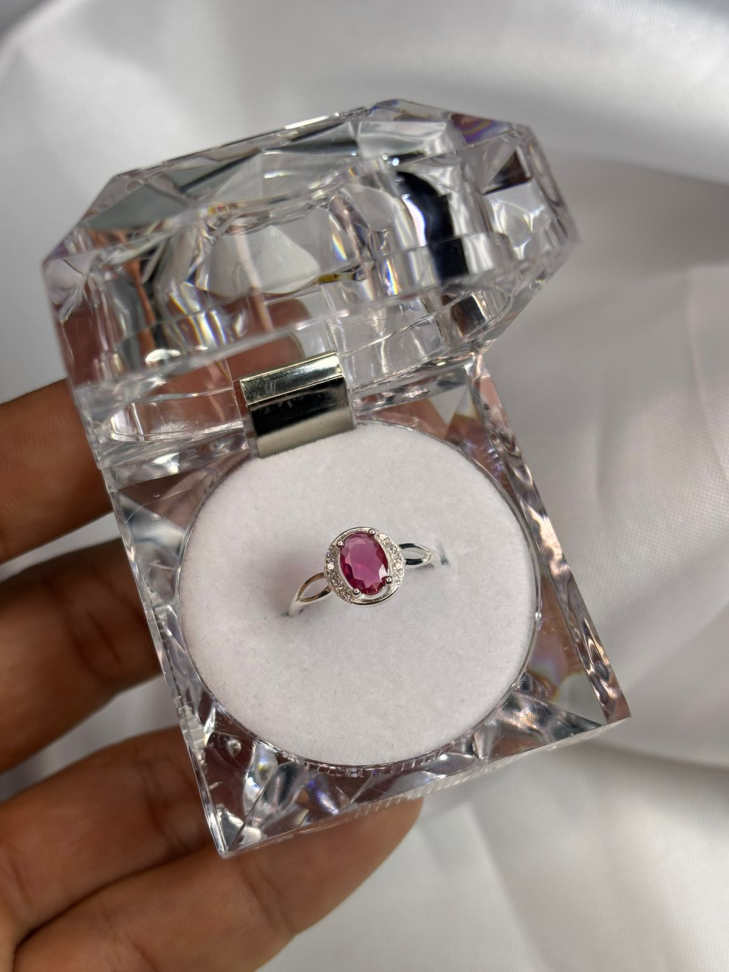 Anel Pedra Pink