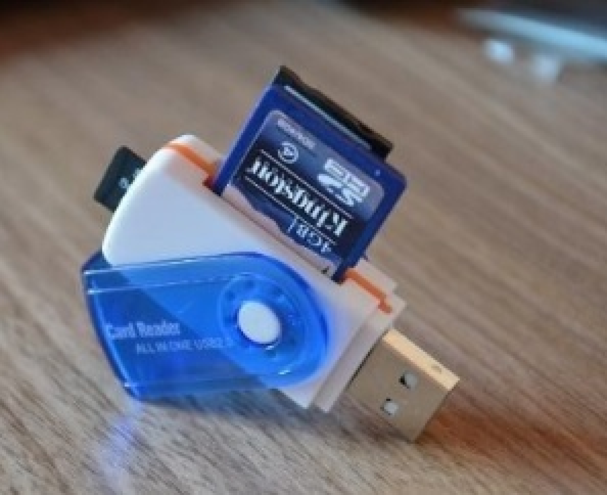 Leitor & Gravador Cartão Memória Adaptador Universal