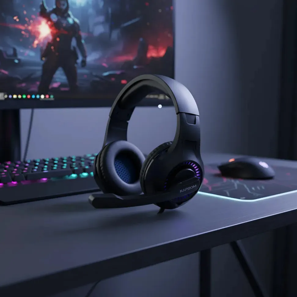 Fone de Ouvido Gamer Kapbom Over-ear com Microfone - #1