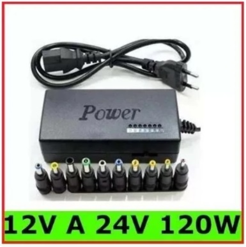 Fonte Carregador Universal 12v 15v 16v 18v 19v 20v 24v Note