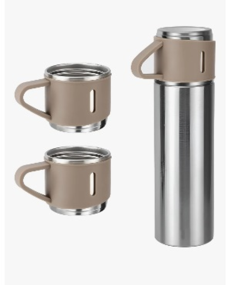 Kit Garrafa Térmica 500ml Vacuum Flask Set C/ 3 Xicaras - #6