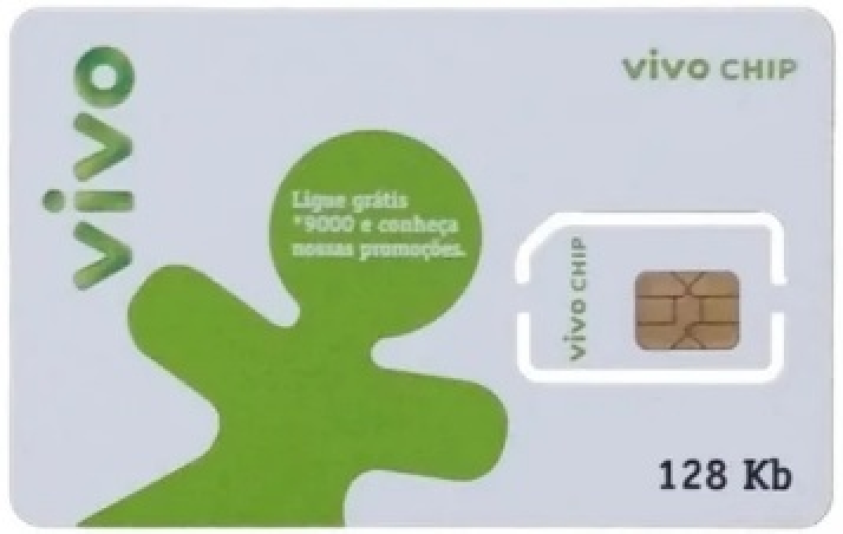 Chip Celular, da Vivo ou Claro 4g e 5g